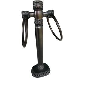 New with Tags Stein Mart Ornate Bronze Fingertip Towel Holder / Towel Tree
